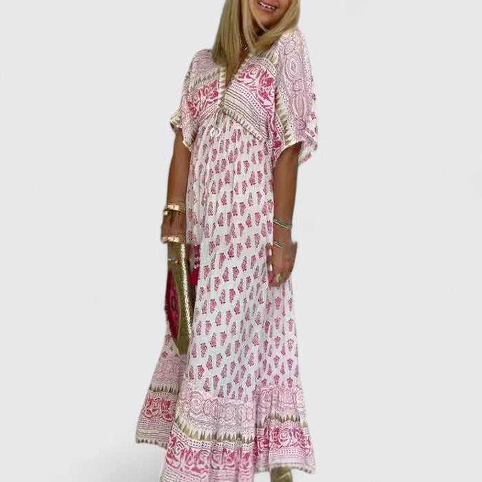 Lyrianna | Wygodna Sukienka Maxi