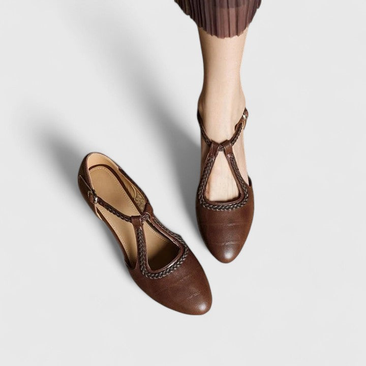 Delphine | Eleganckie Płaskie Sandały