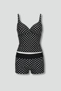 Maria | Damski top tankini z narzutką i szortami
