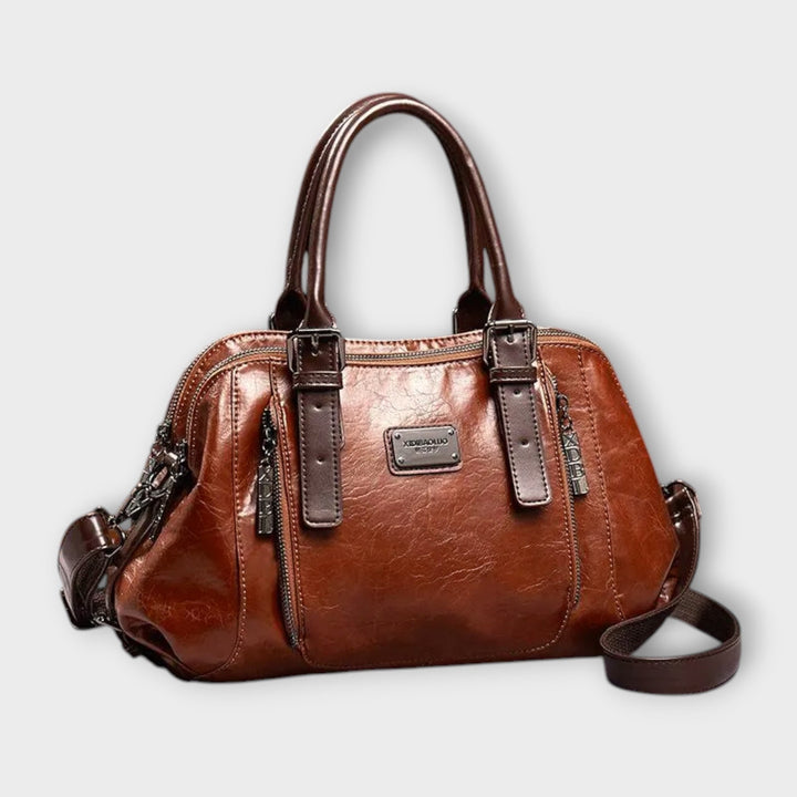 Olivia - Elegancka Vintage Torebka na Ramię