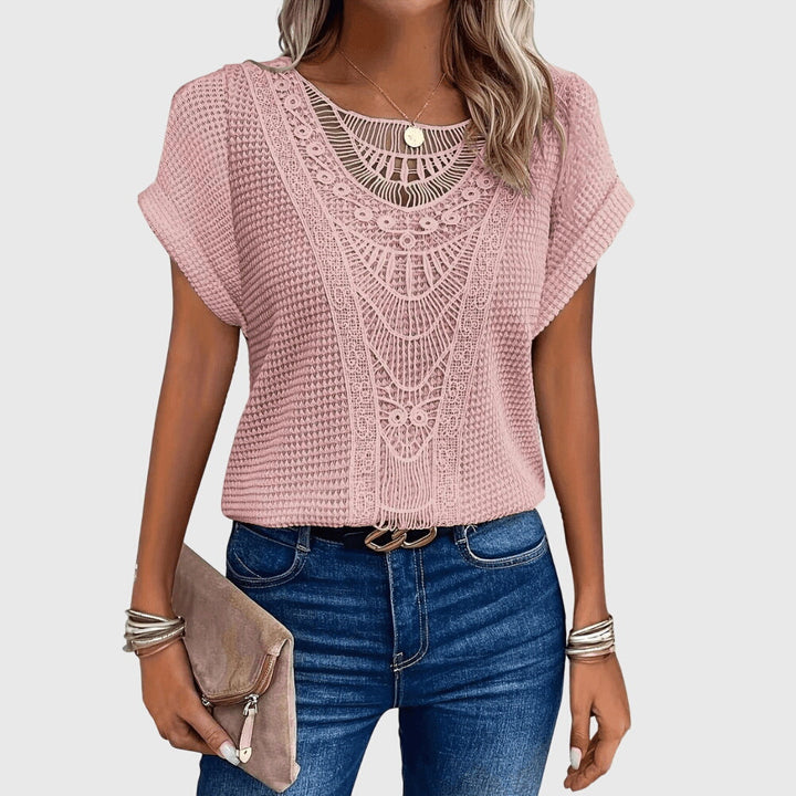 Perła | Elegancka Bluzka w Stylu Ibiza