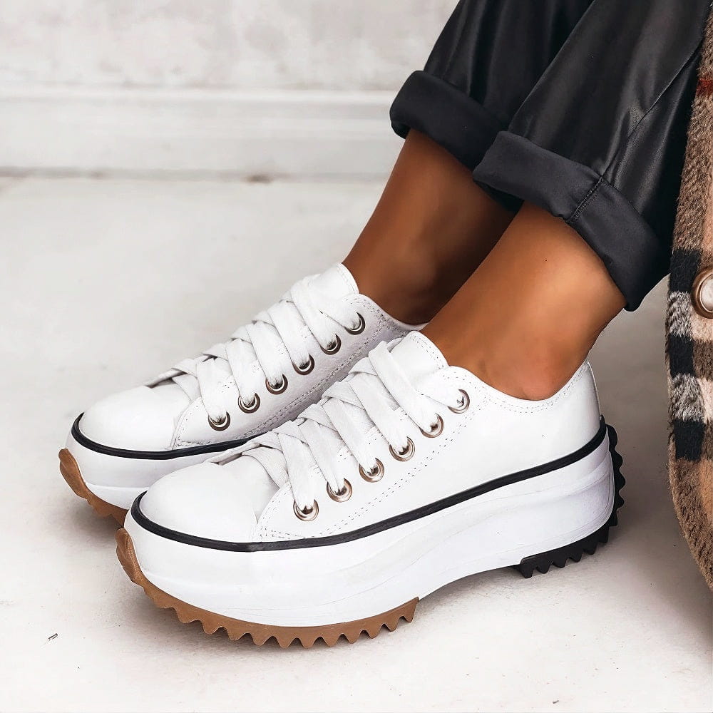 Sylva | Wspaniałe Sneakersy na Grubej Podeszwie