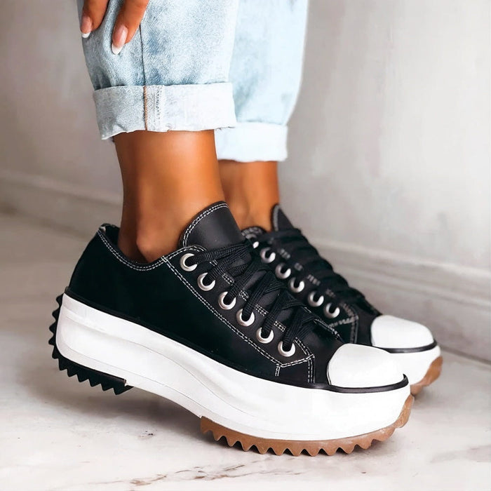 Sylva | Wspaniałe Sneakersy na Grubej Podeszwie