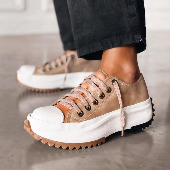 Sylva | Wspaniałe Sneakersy na Grubej Podeszwie