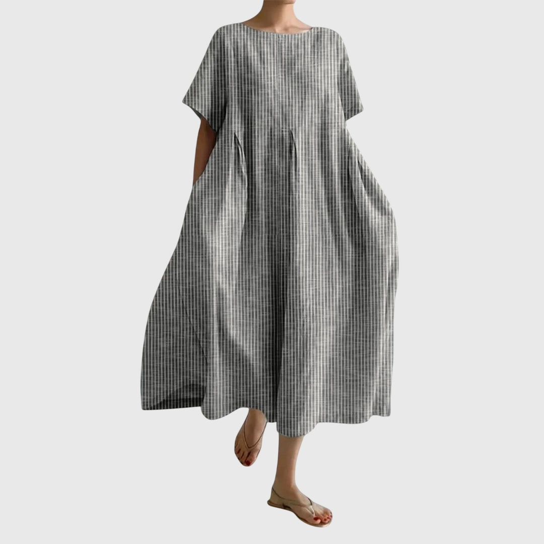 Isabell | Długa Sukienka Codzienna