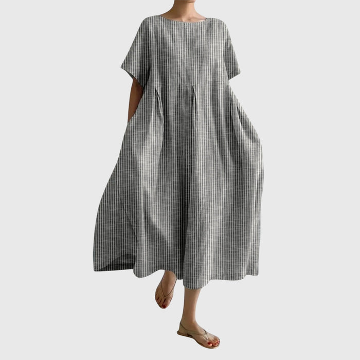 Isabell | Długa Sukienka Codzienna