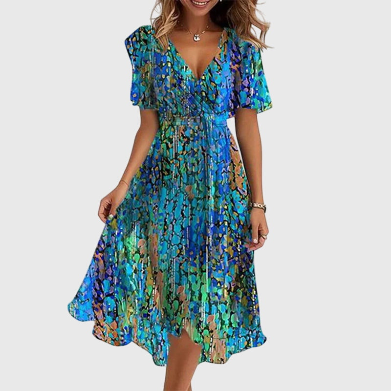 Catalina | Elegancka Midi Sukienka