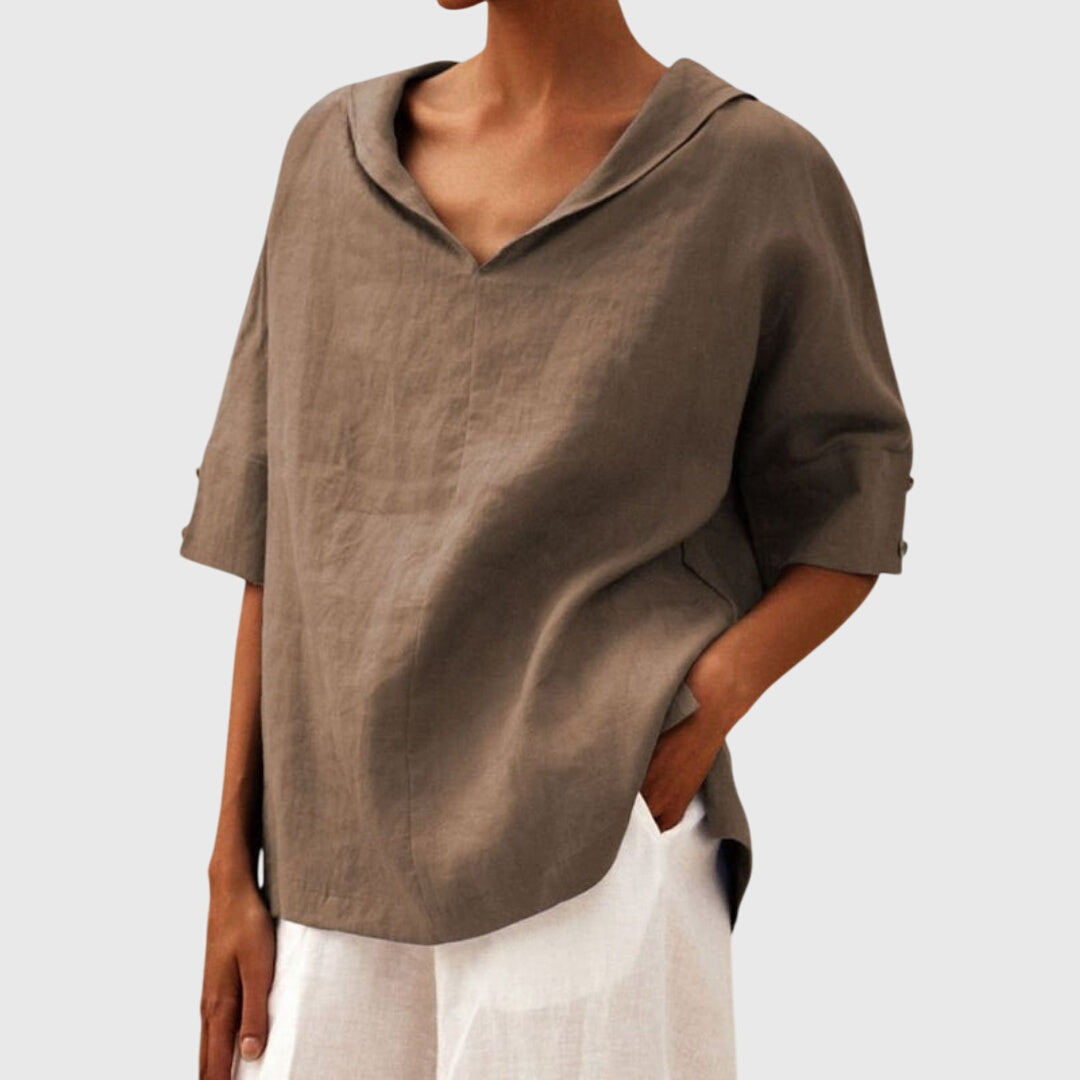 Joanna | Casual Loose-Fit Bluzka