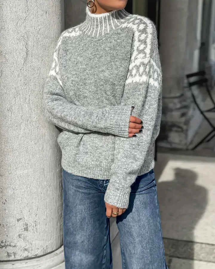 Liv | Elegancki Sweter Dzianinowy