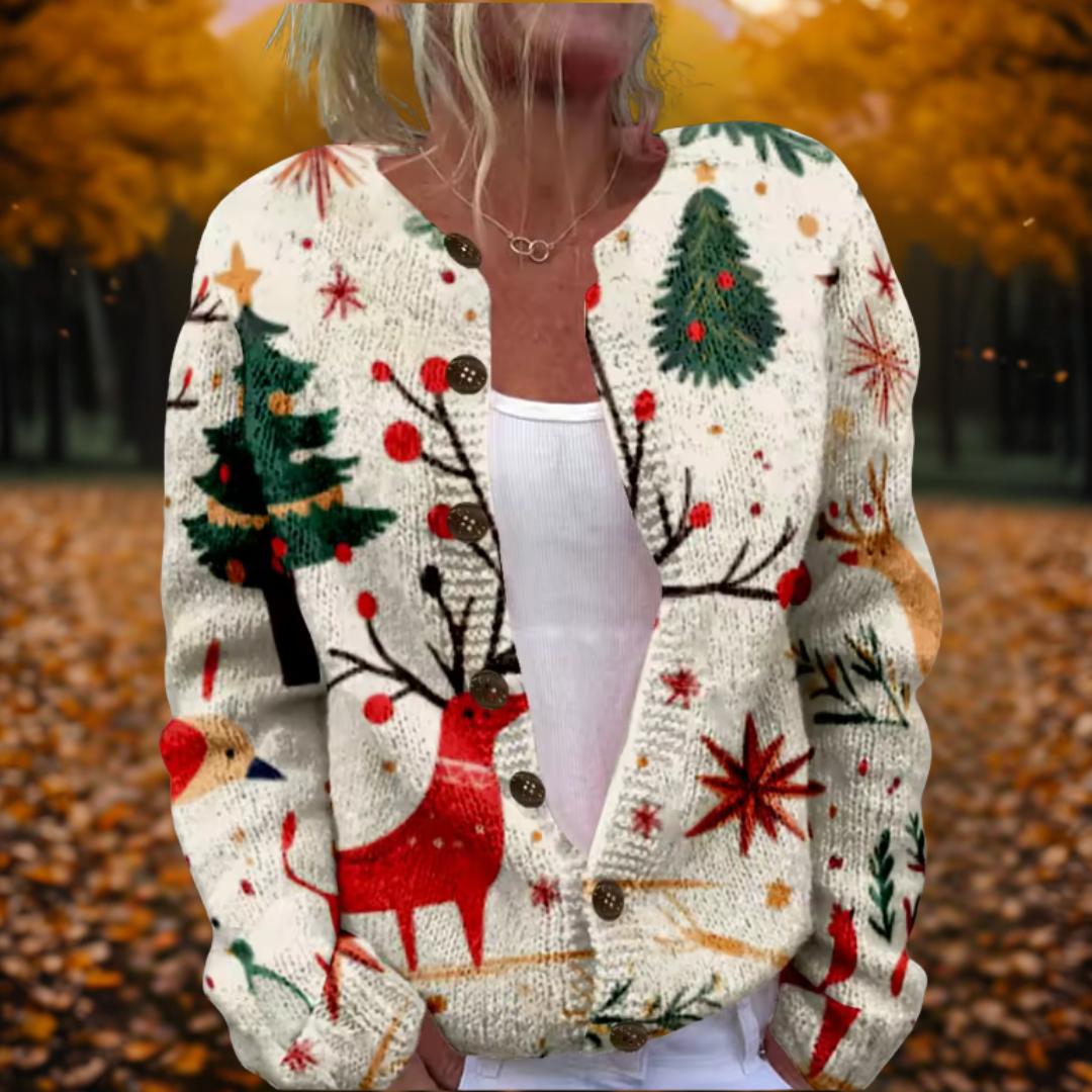 Sandra | Kardigan Renifera