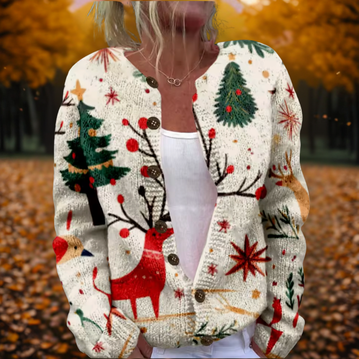 Sandra | Kardigan Renifera