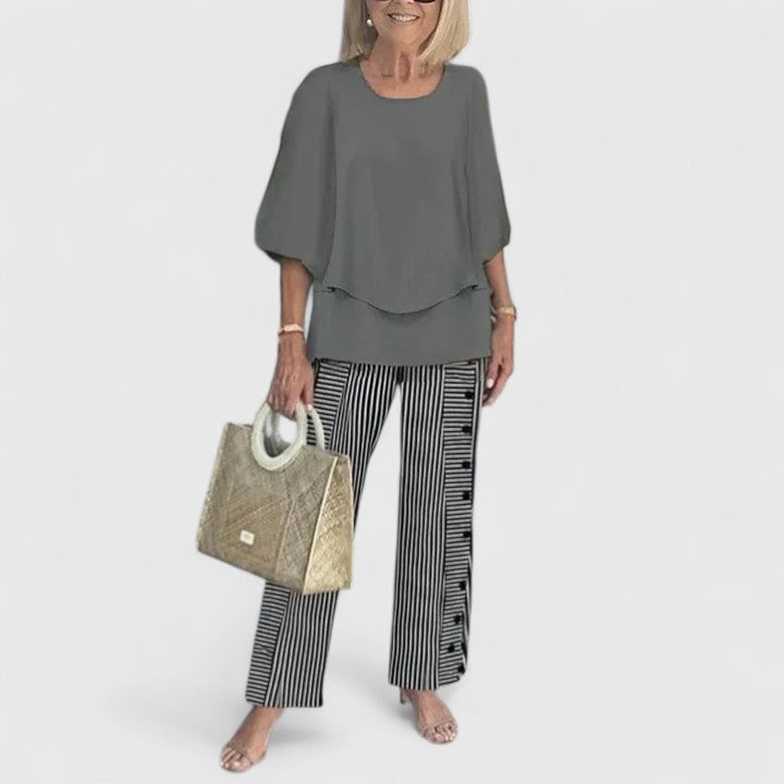 Martha | Wyrafinowany Dwuczęściowy Zestaw
