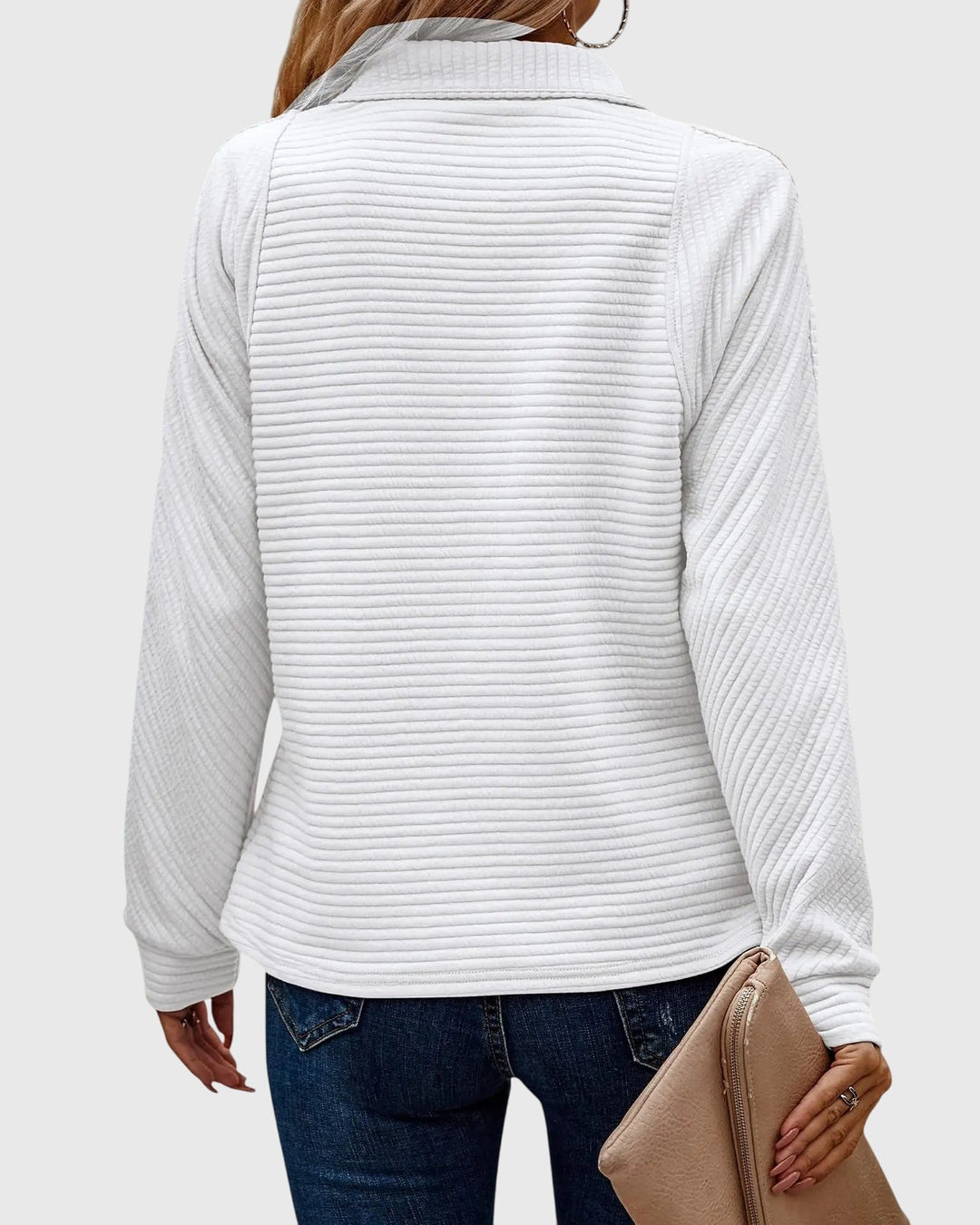 Abigail | Elegancki Sweter z Zamkiem