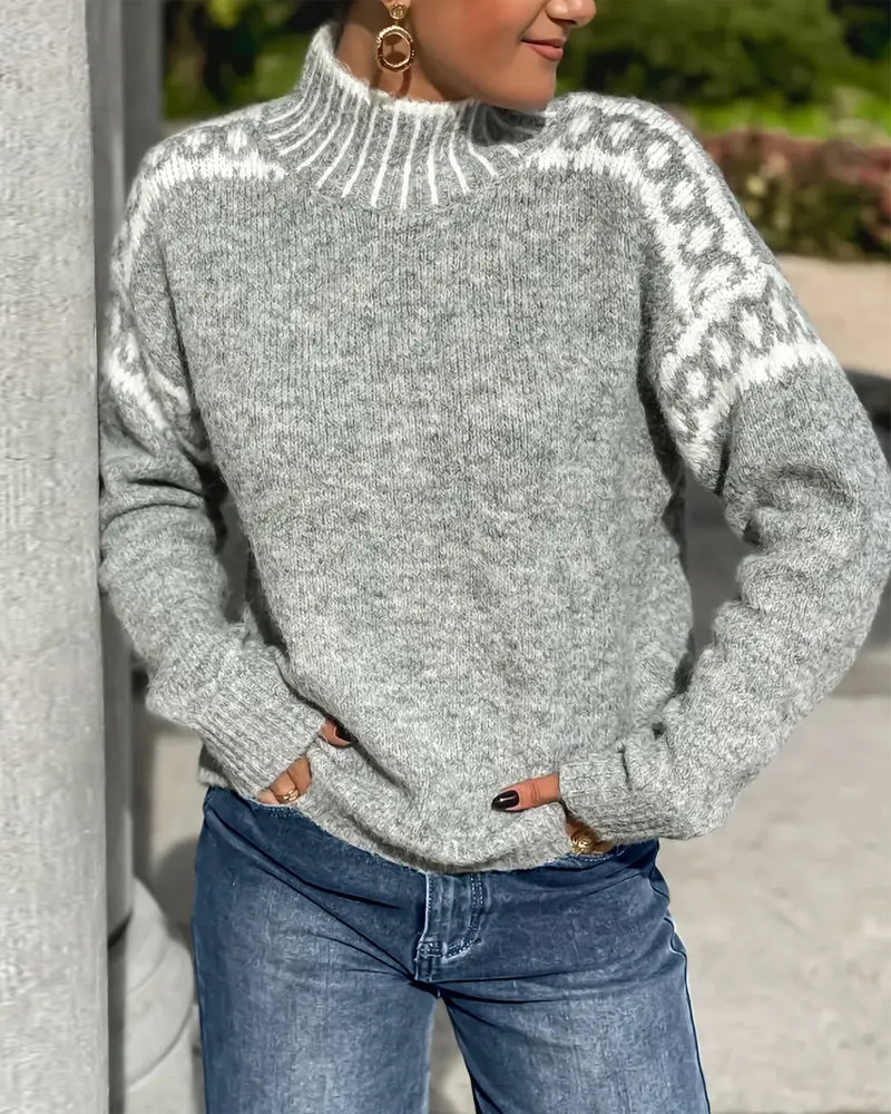 Liv | Elegancki Sweter Dzianinowy