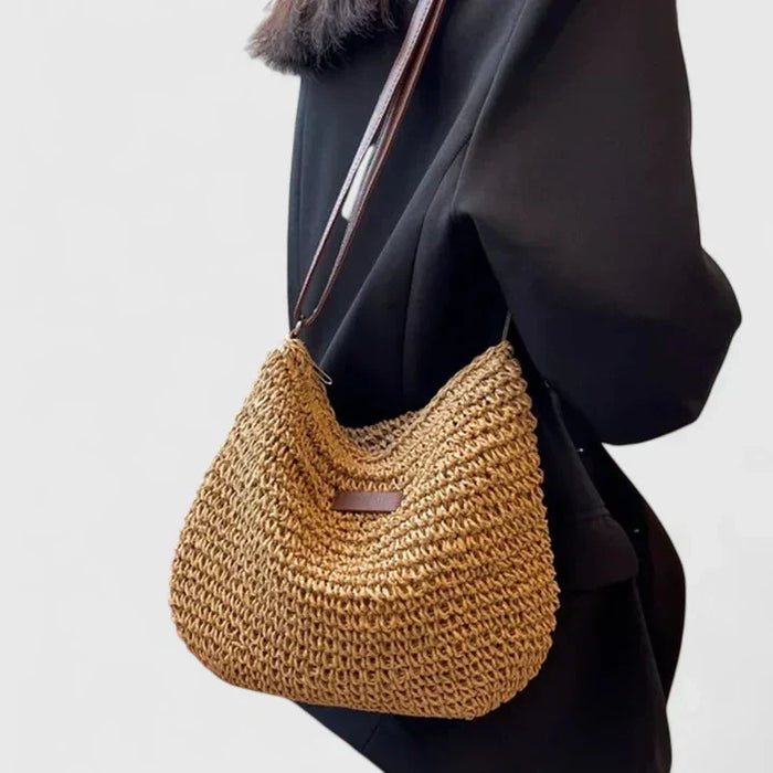 Ruby | Damska Torba na Ramię w Naturalnym Stylu