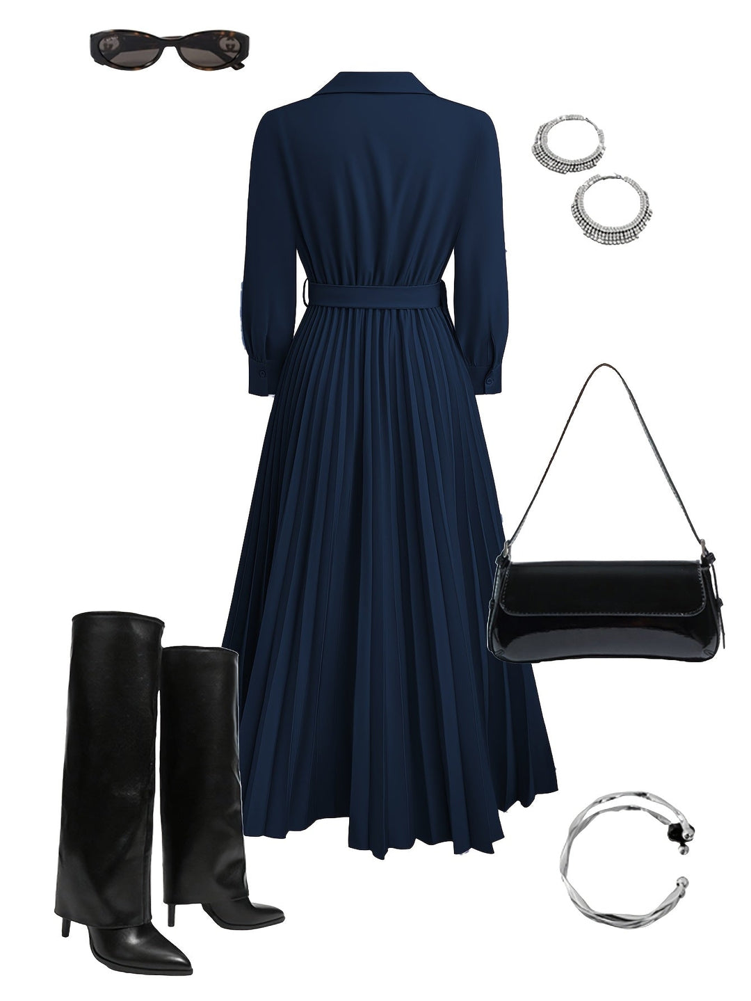 Margot Lane | Sukienka Codzienna Elegancja