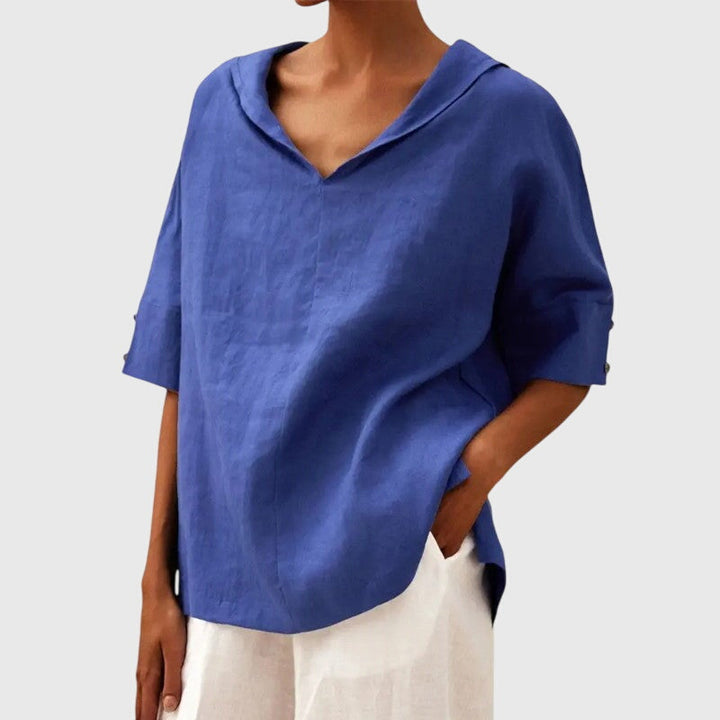 Ayla | Bluzka - Niebieska