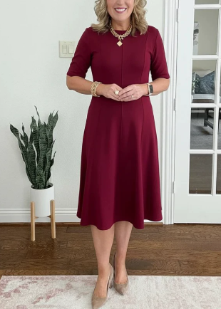 Evelyn Quinn | Retro Sukienka Letnia A-Linia