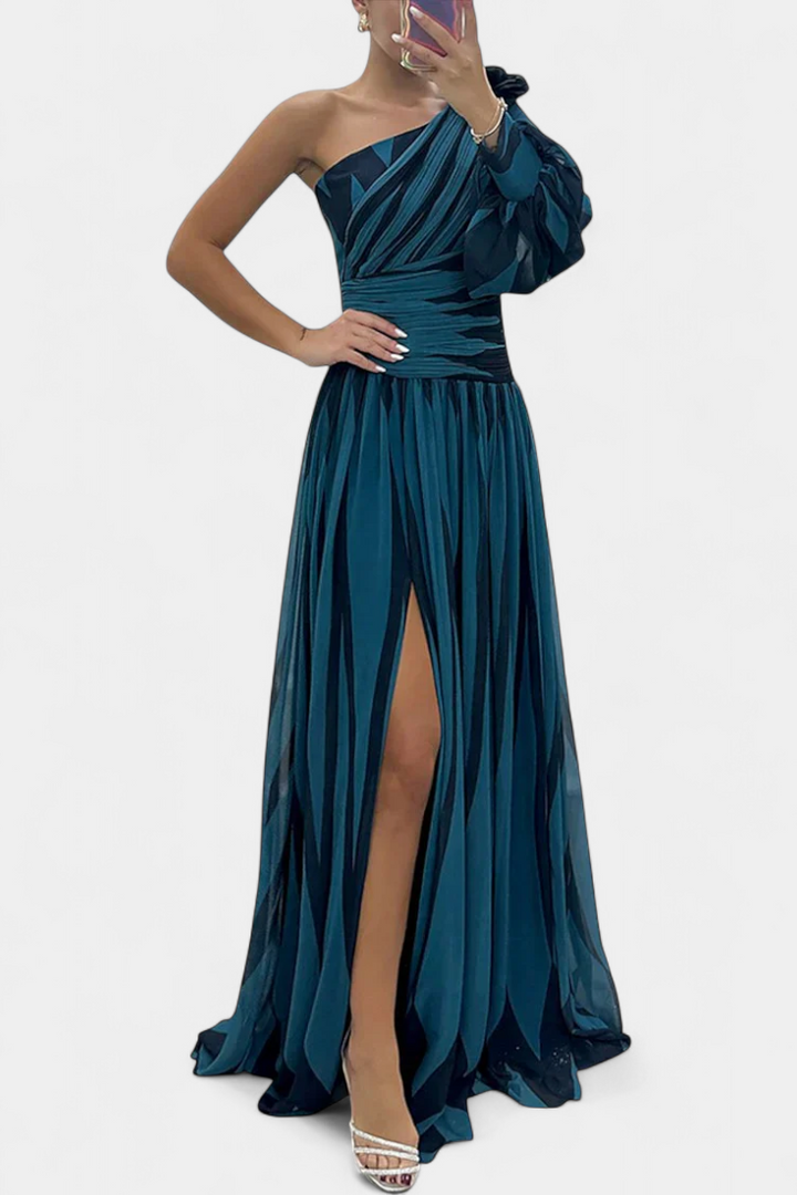 Aubryzah | Wyrafinowana Sukienka Maxi