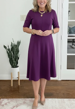 Evelyn Quinn | Retro Sukienka Letnia A-Linia