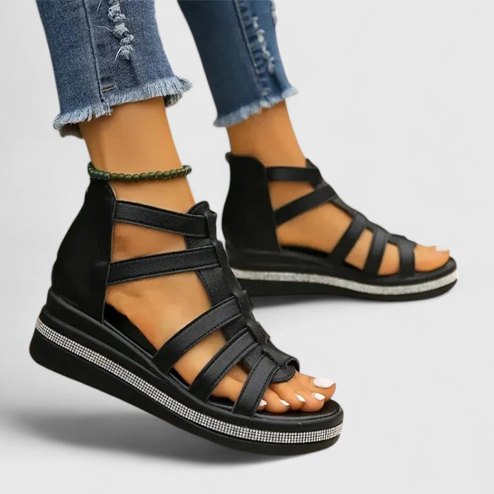 Kendall | Sandały ortopedyczne Strass