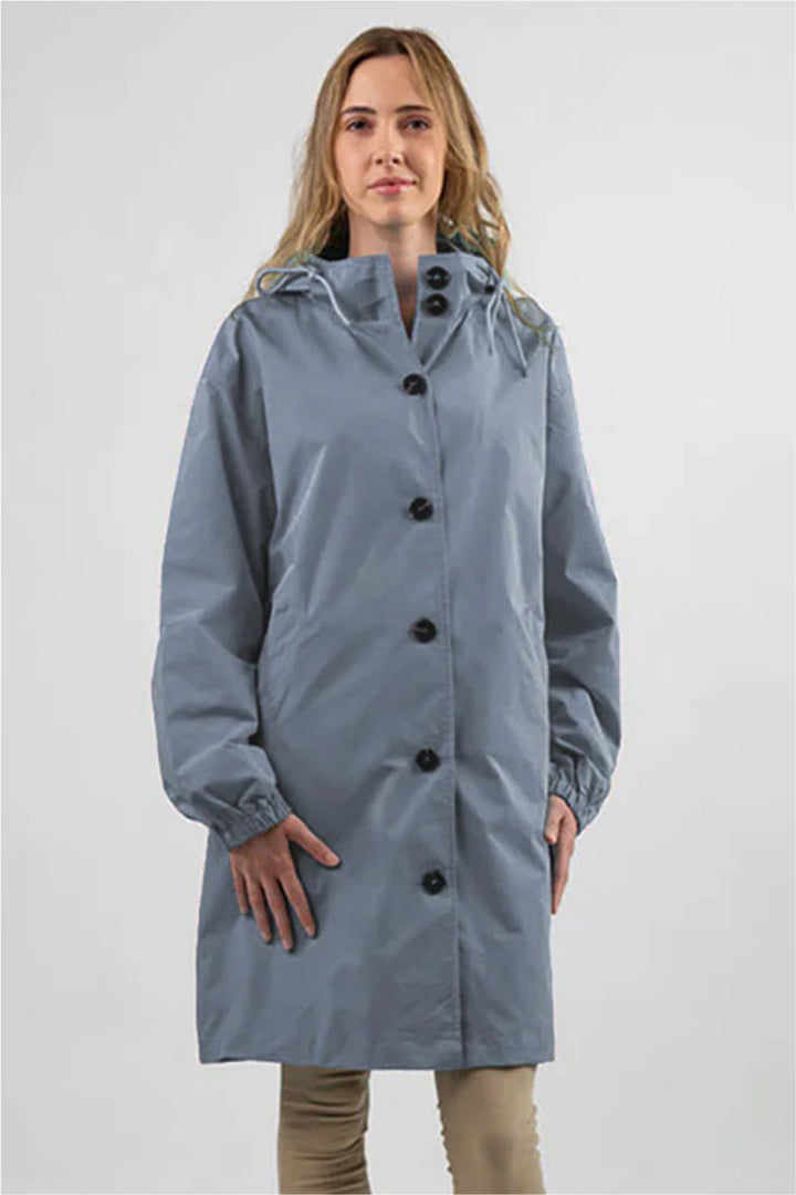Barbara | Oversized Wodoodporny Kurtka Przeciwdeszczowa